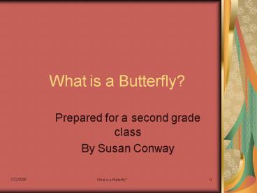 Prepared for a second grade class