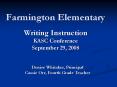 Farmington Elementary PowerPoint PPT Presentation