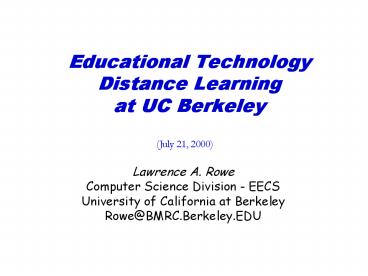 presentation player overlay