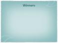 Winners PowerPoint PPT Presentation