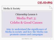 Citizenship Lesson 6