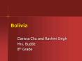 Bolivia PowerPoint PPT Presentation