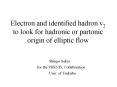 Electron and identified hadron v2 to look for hadronic or partonic origin of elliptic flow PowerPoint PPT Presentation