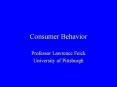 Consumer Behavior PowerPoint PPT Presentation