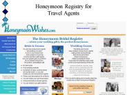 Honeymoon Registry for Travel Agents