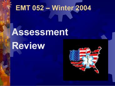 EMT 052 Winter 2004