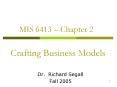 MIS 6413 Chapter 2 PowerPoint PPT Presentation