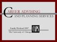 AREER ADVISING PowerPoint PPT Presentation