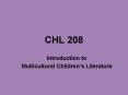 CHL 208 PowerPoint PPT Presentation