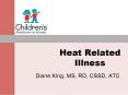 Heat Related Illness PowerPoint PPT Presentation