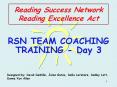Reading Success Network Reading Excellence Act PowerPoint PPT Presentation
