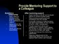 Offer mentoring support PowerPoint PPT Presentation