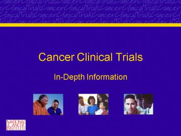 Cancer Clinical Trials