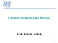 Financial Institutions and Markets PowerPoint PPT Presentation