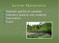Summer Maintenance PowerPoint PPT Presentation