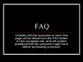 FAQ PowerPoint PPT Presentation