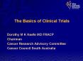 The Basics of Clinical Trials PowerPoint PPT Presentation