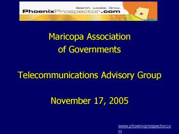 Maricopa Association