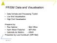 PRISM Data and Visualisation PowerPoint PPT Presentation