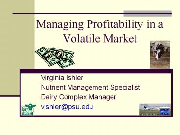 Managing Profitability in a Volatile Market