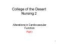 College of the Desert Nursing 2 PowerPoint PPT Presentation