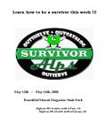 Learn how to be a survivor this week PowerPoint PPT Presentation