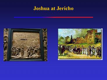 Joshua at Jericho