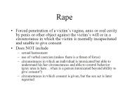 Rape