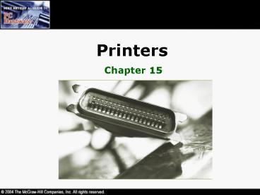 Printers