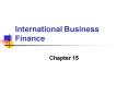 International Business Finance PowerPoint PPT Presentation