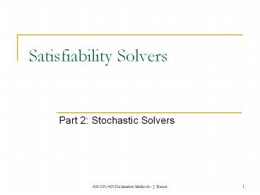 Satisfiability%20Solvers