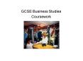GCSE Business Studies PowerPoint PPT Presentation