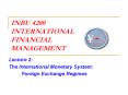 INBU 4200 INTERNATIONAL FINANCIAL MANAGEMENT PowerPoint PPT Presentation