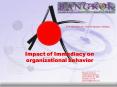 Impact of Immediacy on organizational behavior PowerPoint PPT Presentation