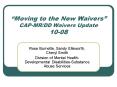 Moving to the New Waivers CAPMRDD Waivers Update 1008 PowerPoint PPT Presentation