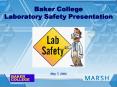 Baker College Laboratory Safety Presentation PowerPoint PPT Presentation