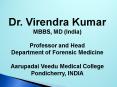 Dr. Virendra Kumar PowerPoint PPT Presentation