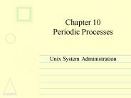 Chapter 10 Periodic Processes