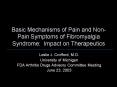 Basic Mechanisms of Pain and NonPain Symptoms of Fibromyalgia Syndrome: Impact on Therapeutics PowerPoint PPT Presentation