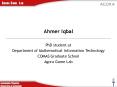 Ahmer Iqbal PowerPoint PPT Presentation