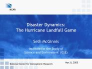 Disaster Dynamics: The Hurricane Landfall Game