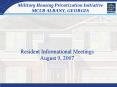 Military Housing Privatization Initiative MCLB ALBANY, GEORGIA PowerPoint PPT Presentation