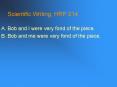 Scientific Writing, HRP 214 PowerPoint PPT Presentation