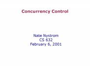 Concurrency Control