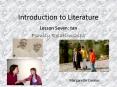 Introduction to Literature PowerPoint PPT Presentation