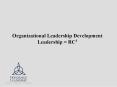 Organizational Leadership Development PowerPoint PPT Presentation