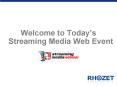 Welcome to Todays Streaming Media Web Event PowerPoint PPT Presentation