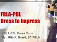FBLAPBL Dress to Impress PowerPoint PPT Presentation