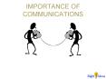 IMPORTANCE OF COMMUNICATIONS PowerPoint PPT Presentation