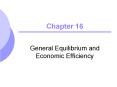 General Equilibrium and Economic Efficiency PowerPoint PPT Presentation